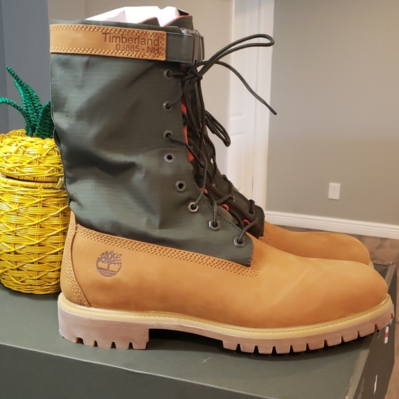 Timberland 6" Premium Gaiter Boot Wheat Nubuck - Picture 3 of 6